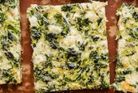 Spinach and Feta Breakfast Puff Pastry Pizza Recipe