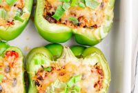 Taco-Stuffed Bell Peppers: Savory Tex-Mex Dinner Recipe
