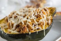 Quinoa and Sausage Stuffed Acorn Squash Recipe