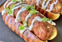 Queso-Stuffed Sausage Breakfast Dogs with Melty Cheese
