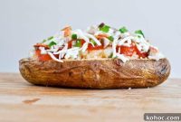 Pizza-Stuffed Potatoes: Cheesy Oven-Baked Recipe