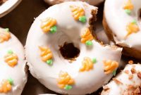 Carrot Cake Donuts Recipe: Moist Spiced Donuts with Cream Cheese Glaze