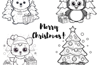 Free Printable Christmas Coloring Pages for Kids & Adults