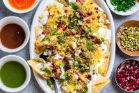 Vegan Gluten-Free Papdi Chaat Recipe: Crispy Indian Street Food