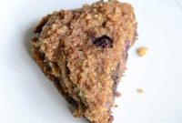 Grain-Free Blueberry Coconut Scones Made in a Crockpot