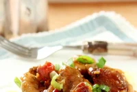 Maple Bourbon Chicken with Bacon and Caramelized Onions