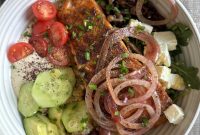 Mediterranean Salmon Bowl Recipe: Flavorful Weeknight Meal