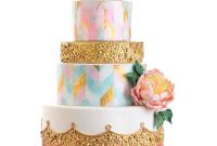 Gold Sequin Cake Design Ideas for Elegant Celebration Cakes