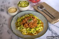 Low-Carb Chicken Bolognese Recipe for Keto Meal Prep