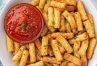 Crispy Air Fryer Pasta Chips Recipe—Quick Snack Idea