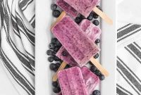 Creamy Blueberry Yogurt Popsicles Recipe for Summer