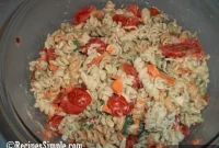Classic Pasta Salad Recipe with Tangy Italian Dressing