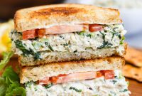 Lemon Basil Chicken Salad with Zesty Dressing