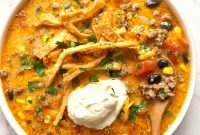 Creamy Chicken Taco Soup Recipe for Cozy Weeknight Meals