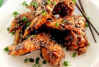 Crispy Oven-Baked Asian-Style Chicken Wings for Game Night