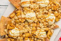 Apple Pie Nachos: Cinnamon Sugar Chip Dessert Recipe