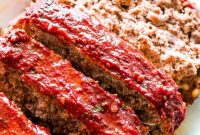 Classic Comfort Meatloaf Recipe with Savory Glaze
