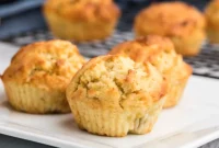 Crispy-Topped Banana Muffins Made in the Air Fryer