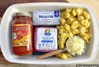 Cheesy Baked Tortellini with Savory Meat Sauce