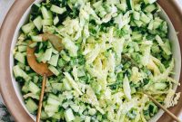 Green Goddess Salad Recipe with Avocado Dressing
