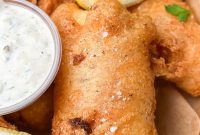 Crispy Fish and Chips That Stay Crunchy Every Time