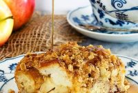 Apple Crisp French Toast Casserole Recipe for Fall Brunch