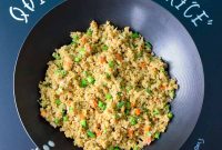 Quinoa Fried Rice: Flavorful Stir-Fry with Veggies and Egg