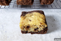 Keto Brookies Recipe: Chewy Chocolate Brownie + Cookie Bars