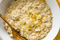 Creamy Lemon Risotto with Parmesan and Fresh Herbs