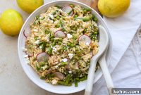 Spring Asparagus and Pea Orzo Salad Recipe for Springtime Meals