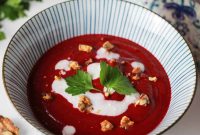 Roasted Beet and Walnut Soup Recipe — Comforting Autumn Starter