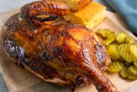 Alabama White Sauce Chicken Recipe for the Big Green Egg