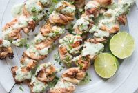 Citrus Chicken with Cilantro-Garlic Sauce Recipe