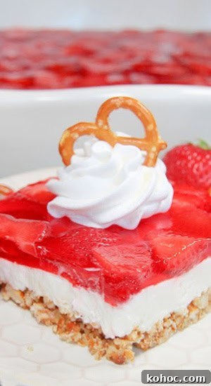 Strawberry Pretzel Dessert