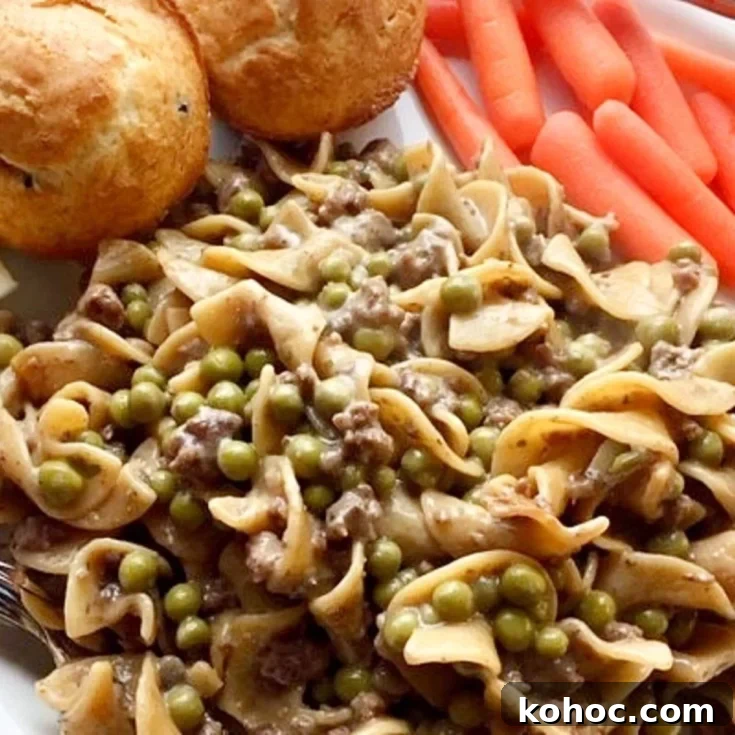 Hamburger Noodle Hotdish