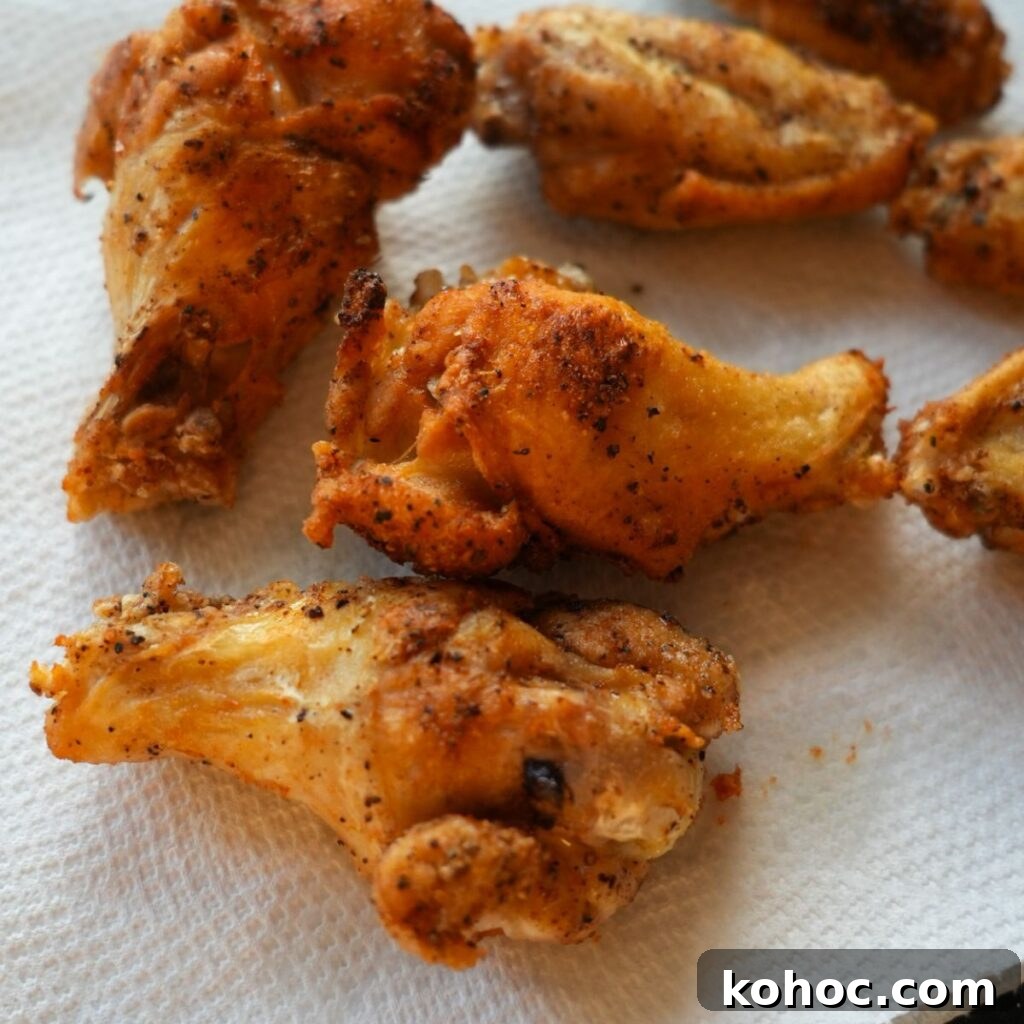 Crispy Honey Garlic Chicken Wings Recipe for Sticky, Savory Flavor 5 img 1115 4