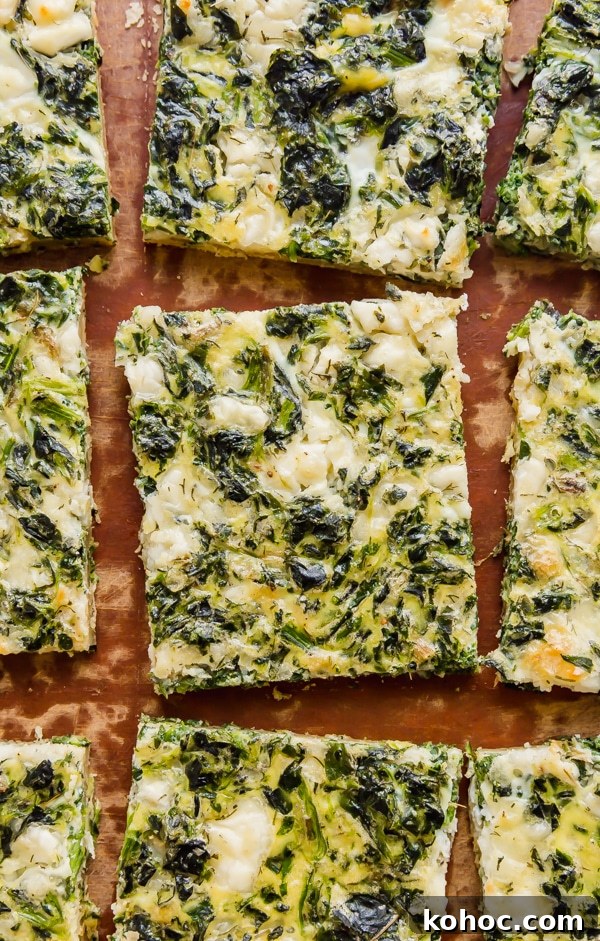 Spinach and Feta Breakfast Puff Pastry Pizza Recipe 2 Spinach and Feta Breakfast Puff Pastry Pizza is light and savory with a flaky puff pastry crust. This is the perfect, easy, throw-together brunch option!