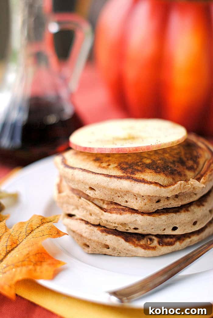 Gingerbread Apple Pancake Recipe with Warm Spices 2 1