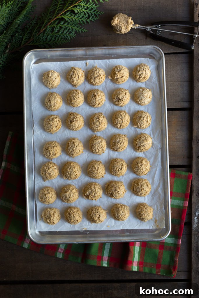 Chinese Five-Spice Iced Oatmeal Cookies Recipe 9 Five Spice Oatmeal Cookie dough balls