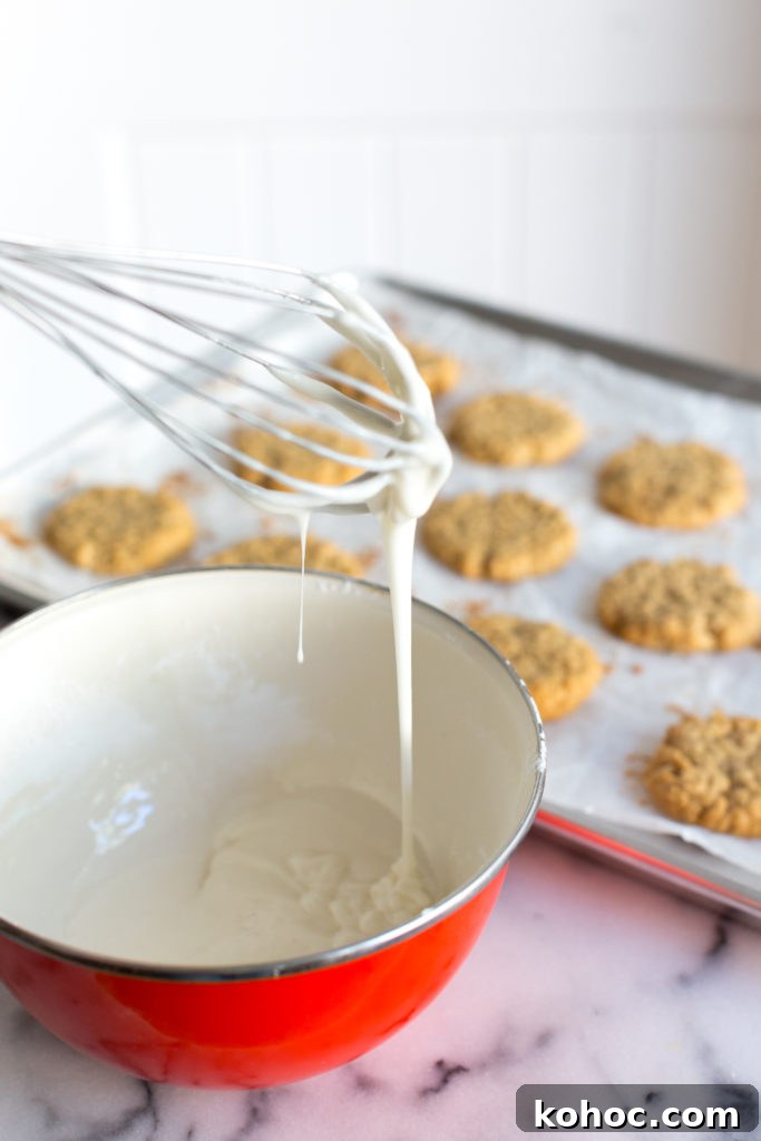 Chinese Five-Spice Iced Oatmeal Cookies Recipe 10 Icing for Five Spice Oatmeal Cookies