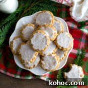 Chinese Five Spice Iced Oatmeal Cookies by Baking The Goods.