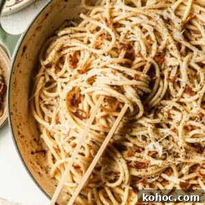Crispy Shallot Bucatini Cacio e Pepe Recipe 10 img 11863 9