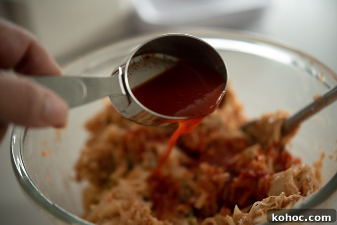 Cheesy Kimchi Potato Pancakes Recipe for Crispy, Flavorful Korean-Style Pancakes 8 Kimchi brine added to the mixture.