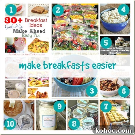 make breakfasts easier make breakfasts easier