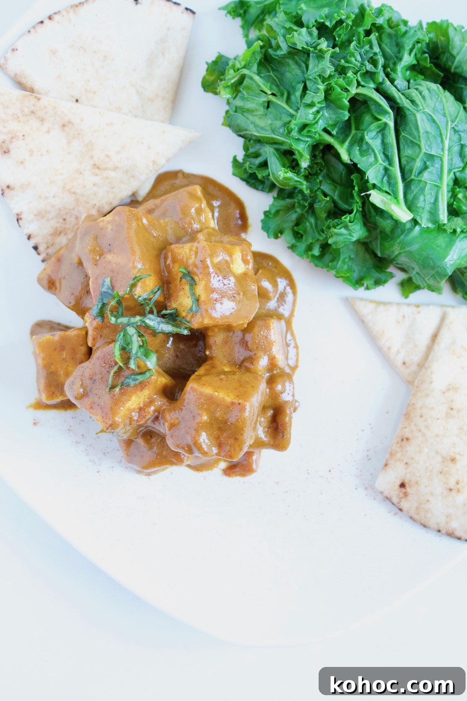 Creamy Vegetarian Tofu Paprikash with Bell Peppers and Paprika 5 Vegetarian Paprikash Recipe -- This tofu smothered in a thick and spicy sauce makes a perfect meat-free dinner that's ready in under 30 minutes! | Vegan | Gluten-Free | Healthy Dinner | @sinfulnutrition
