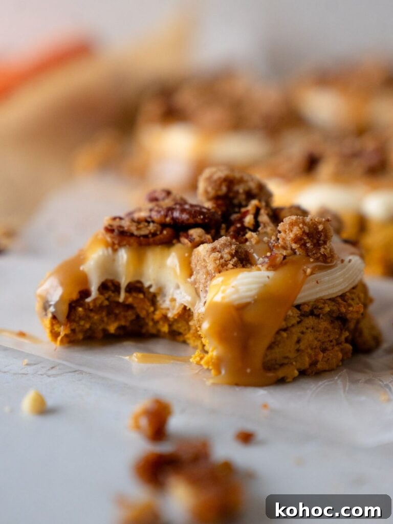 caramel carrot cake cookies