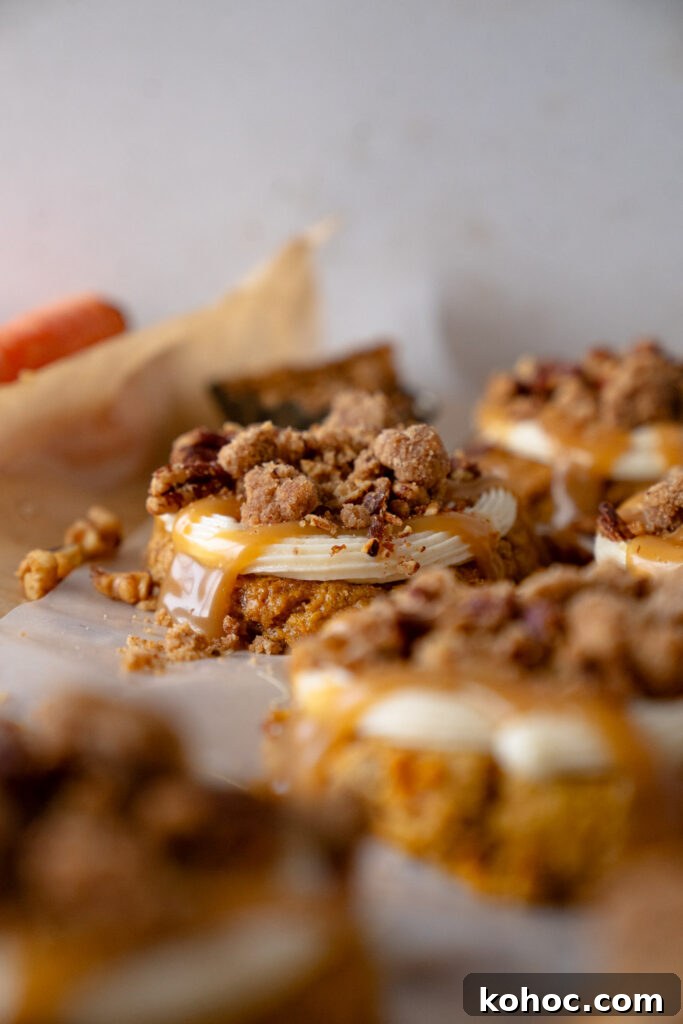 caramel carrot cake cookies
