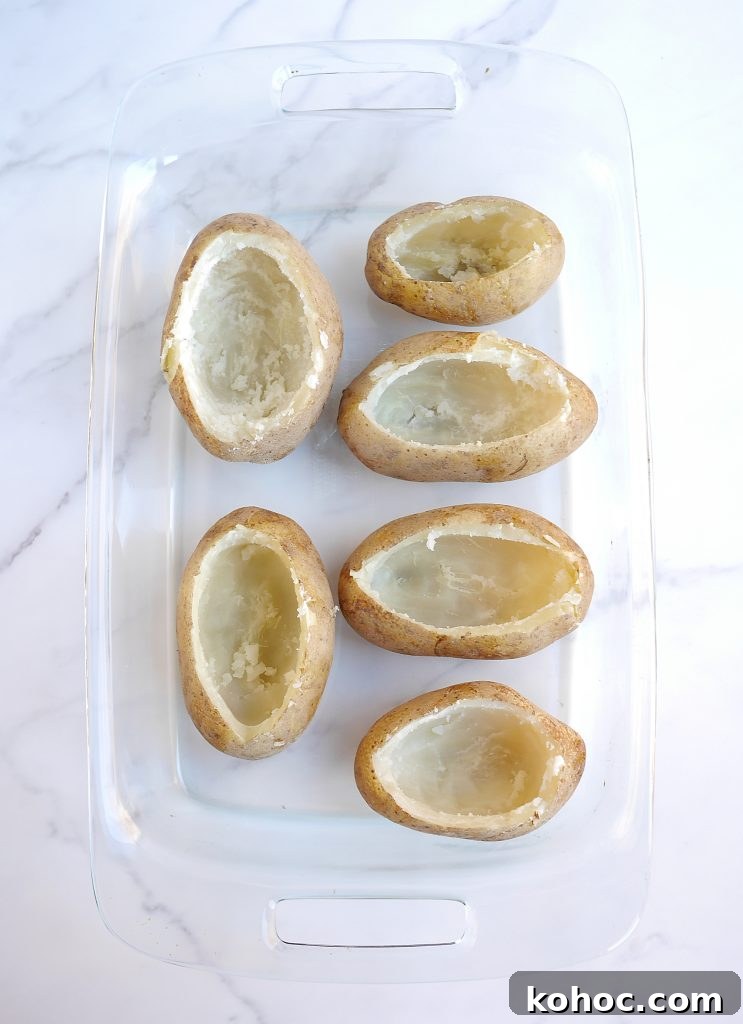 Twice-Baked Cheeseburger Stuffed Potatoes with Bacon 4 img 13594 3
