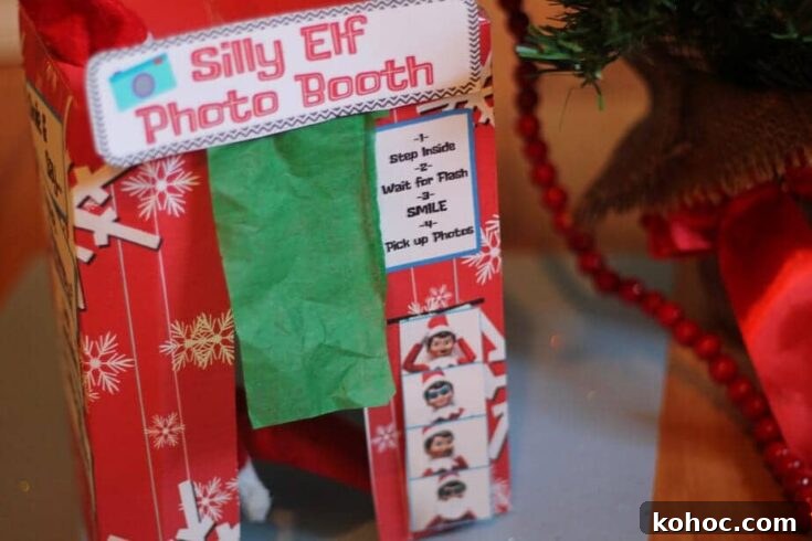 Image for Elf on the Shelf: Photo booth!