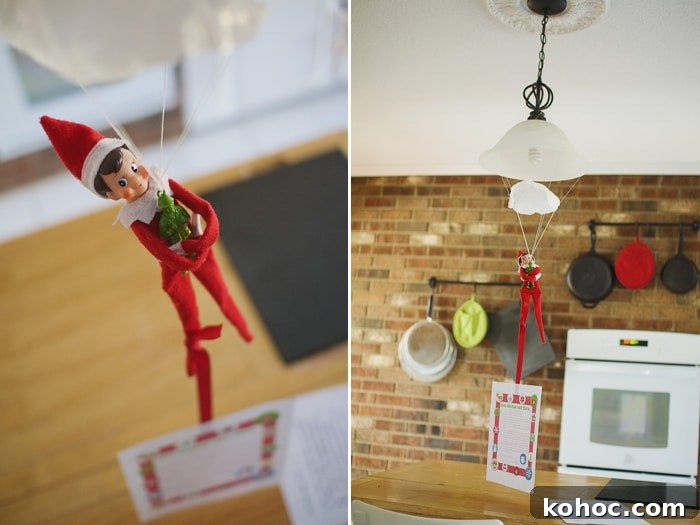 Image for Elf on the Shelf: Parachute Landing